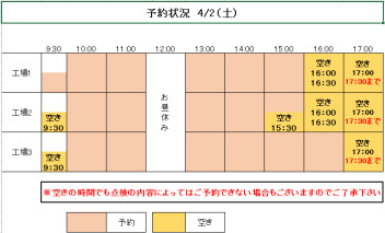 今日から4月ですね！